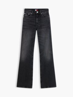 Sylvia High Rise Bootcut Black Jeans — Denim 8