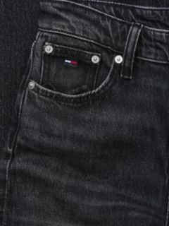 Sylvia High Rise Bootcut Black Jeans — Denim 9