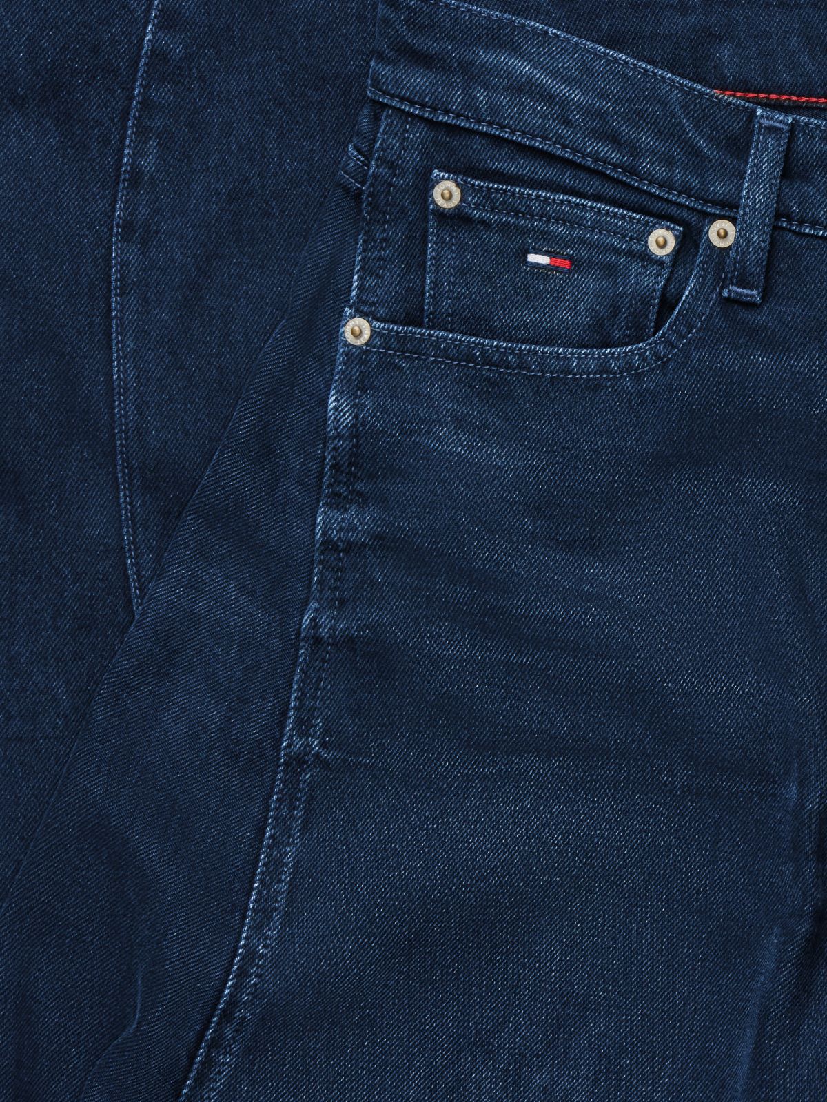 Daisy Low Rise Loose Pinstripe Jeans — Denim
