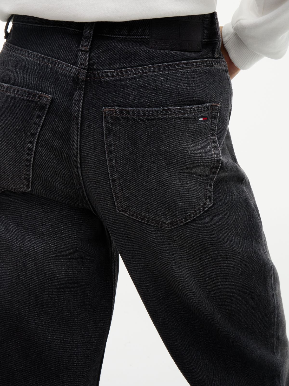 Layla High Rise Straight Black Jeans — Denim
