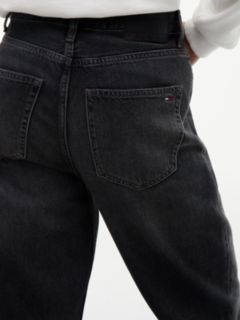 Layla High Rise Straight Black Jeans — Denim 4