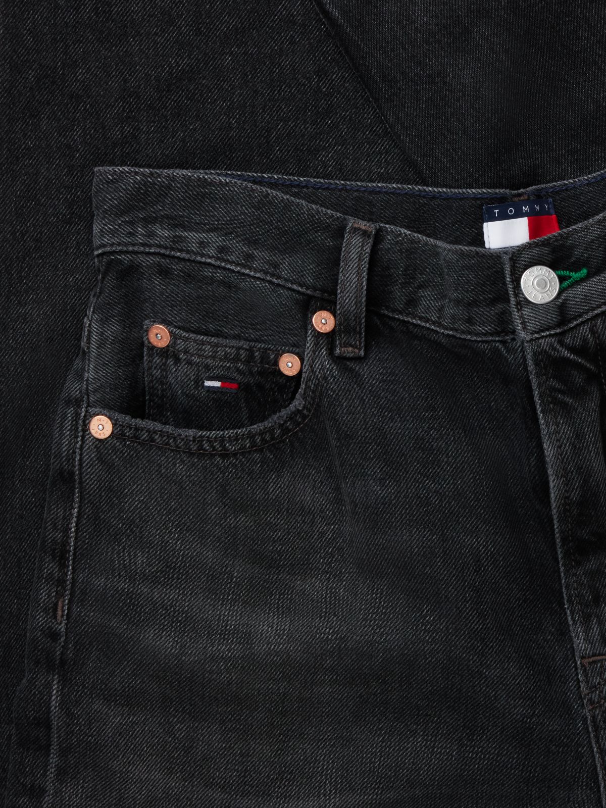 Layla High Rise Straight Black Jeans — Denim