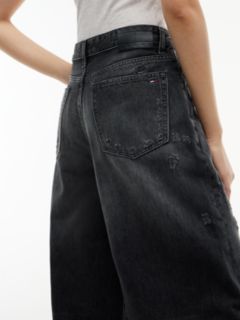 Daisy Distressed Low Rise Loose Jeans — Denim 5