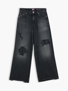 Daisy Distressed Low Rise Loose Jeans — Denim 7