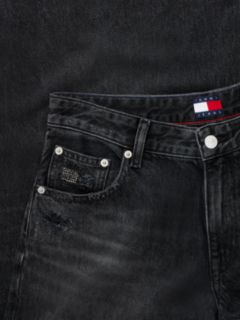 Daisy Distressed Low Rise Loose Jeans — Denim 8