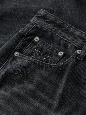 denim daisy distressed low rise loose jeans for women tommy jeans