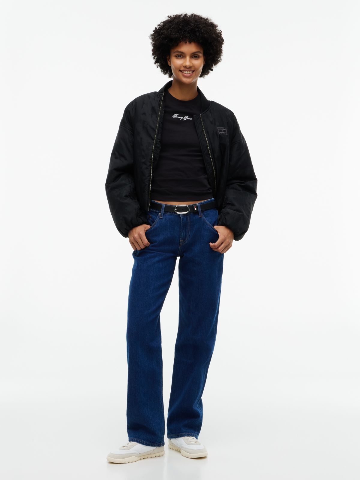 Sophie Low Rise Straight Leg Jeans — Denim