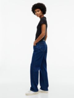 Sophie Low Rise Straight Leg Jeans — Denim 3