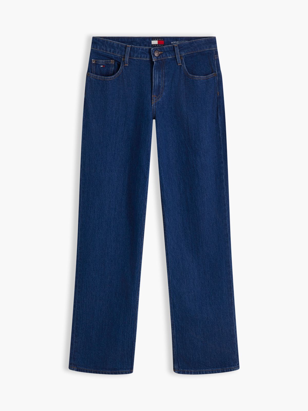 Sophie Low Rise Straight Leg Jeans — Denim