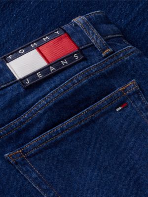 jeans sophie straight fit a vita bassa denim da donne tommy jeans