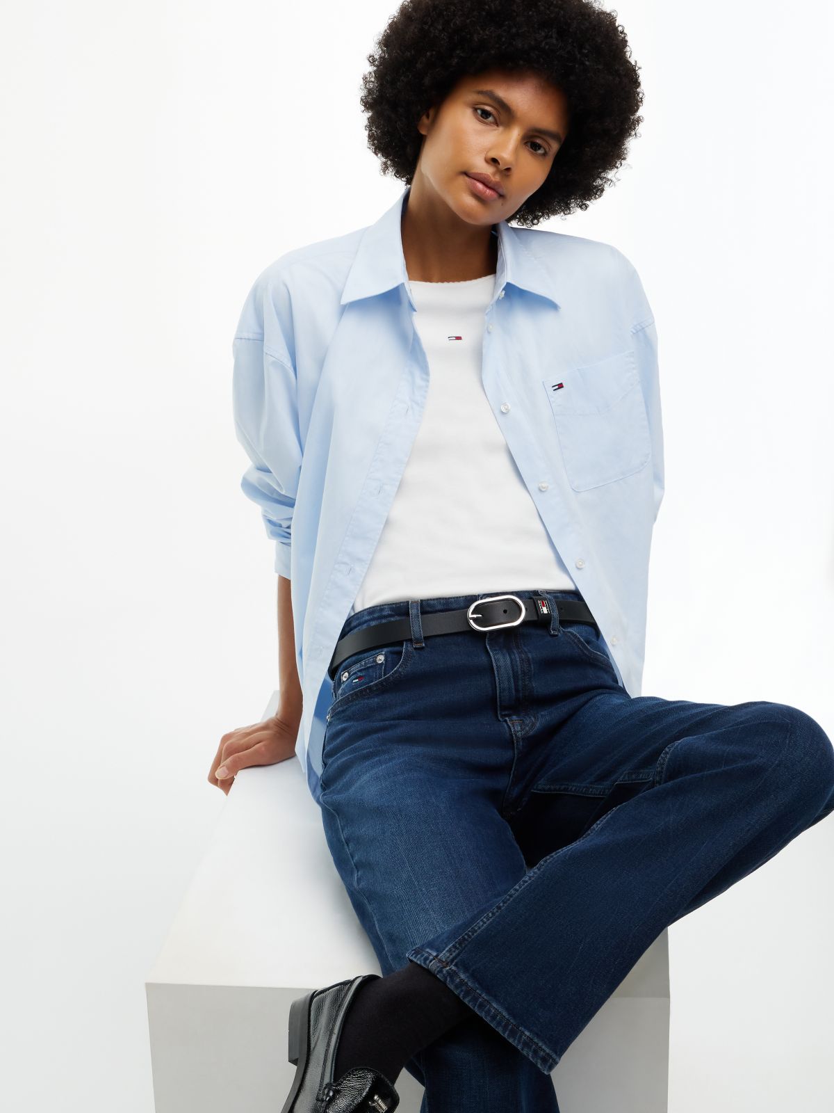 Layla High Rise Straight Leg Jeans — Denim