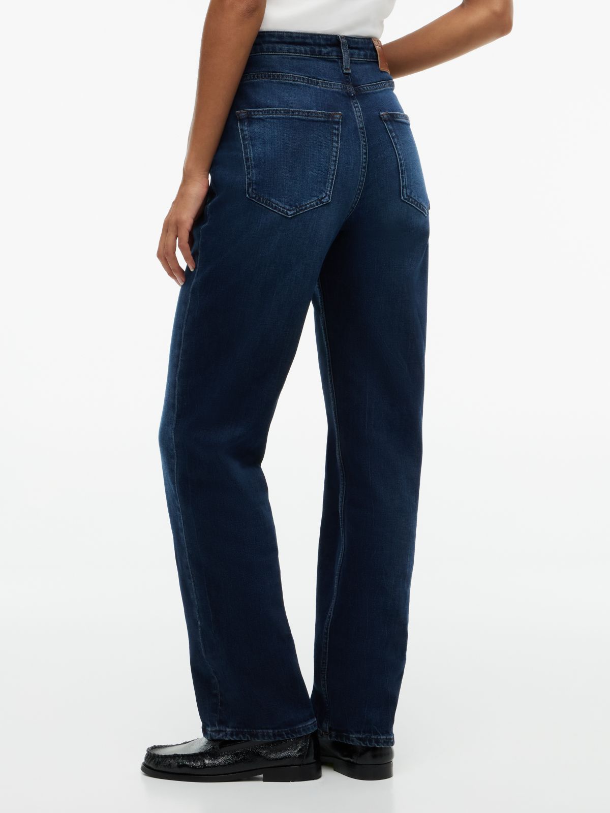 Layla High Rise Straight Leg Jeans — Denim