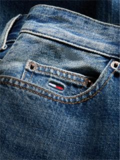 Layla High Rise Straight Faded Jeans — Denim 8
