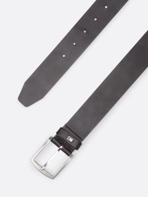 Leather Belt w/Seal of Cotton Logo