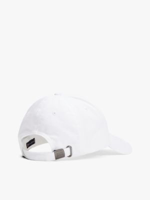 white classic baseball cap for men tommy hilfiger