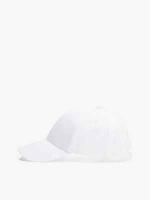 cappello da baseball classico bianco da uomini tommy hilfiger