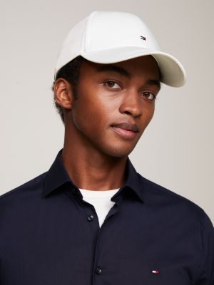 Mens white baseball hat on sale