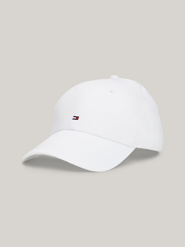 white classic baseball cap for men tommy hilfiger