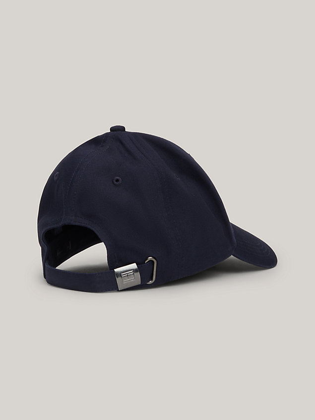 blue classic baseball cap for men tommy hilfiger