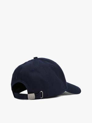 blau klassische baseball-cap für herren - tommy hilfiger