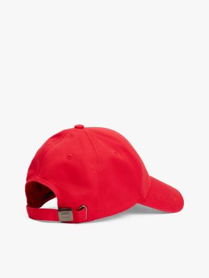 Classic Baseball Cap Red Tommy Hilfiger