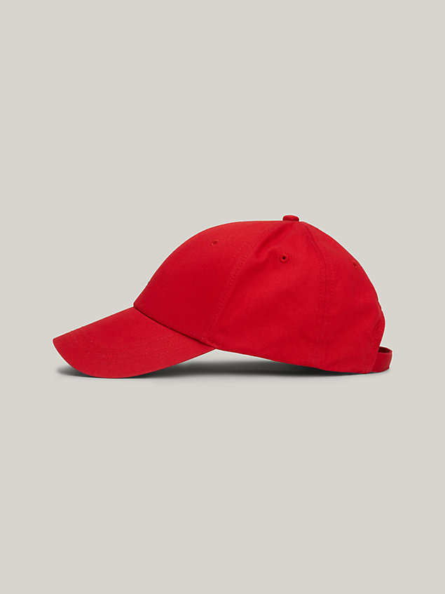 red classic baseball cap for men tommy hilfiger