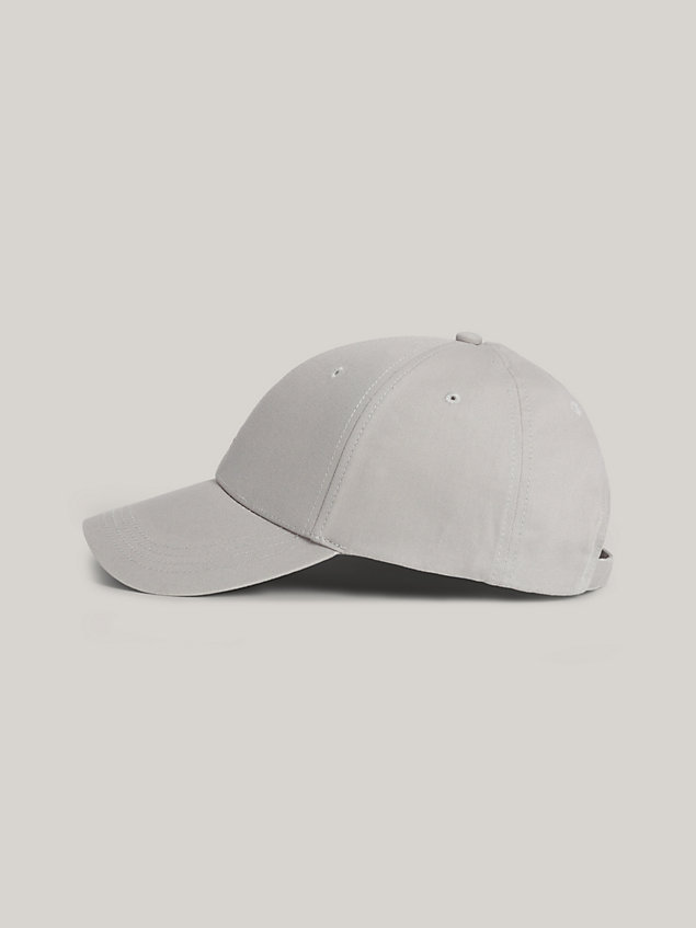 grey klassische baseball-cap für herren - tommy hilfiger