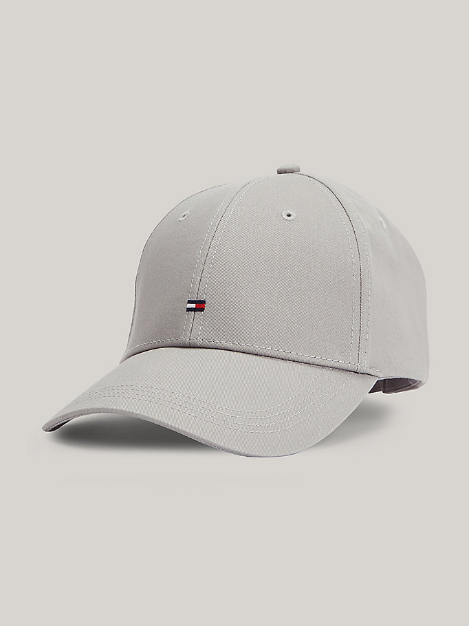 grey classic baseball cap for men tommy hilfiger