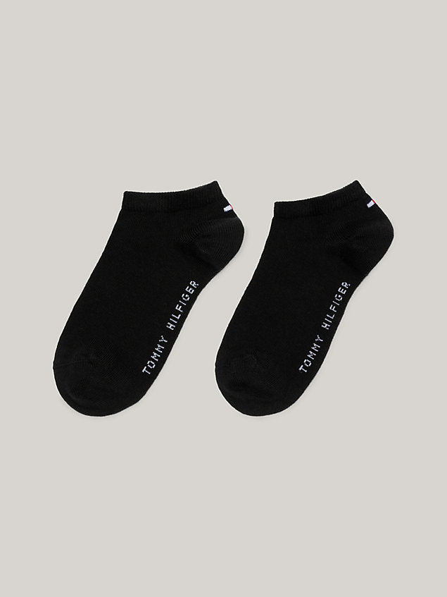 grey 2-pack trainer socks for kids unisex tommy hilfiger