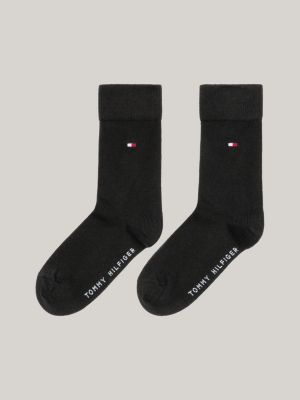 lot de 2 paires de chaussettes classiques pour enfant black pour unisexe tommy hilfiger