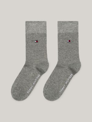 Confezione da due paia di calzini da bambino, grigio