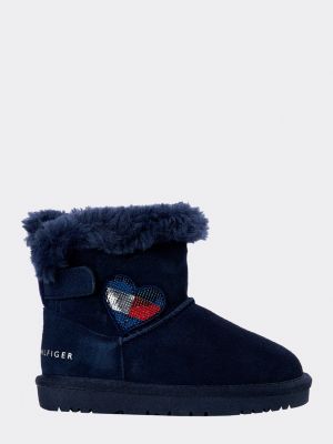 tommy hilfiger fur boots
