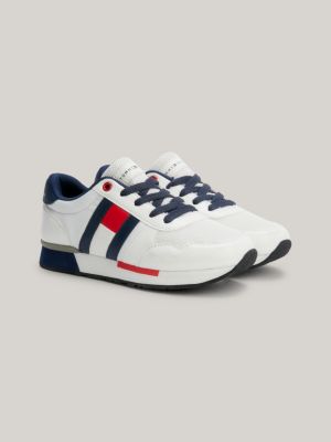 Flag Low-Top | Green | Trainers Tommy Lace-Up Hilfiger