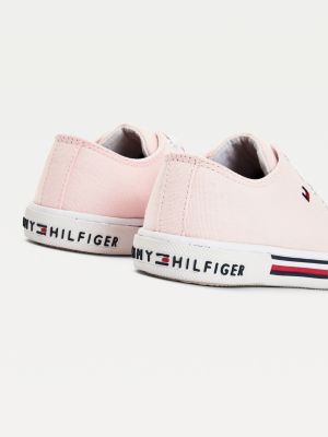 tommy hilfiger pink trainers