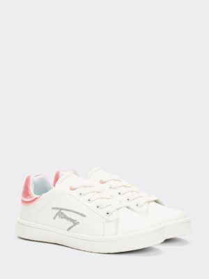 tommy hilfiger signature low top trainers