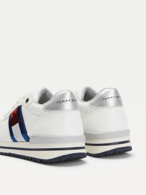 tommy jeans classic flag trainers