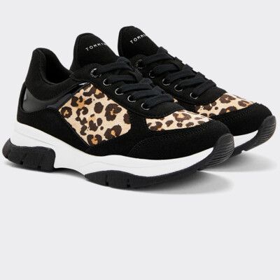 tommy hilfiger leopard print shoes