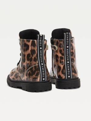 tommy hilfiger leopard shoes