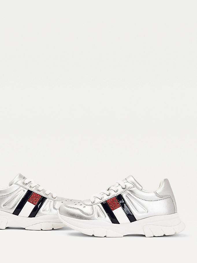 Tommy Hilfiger Bambina Scarpe Sneakers Sneakers chunky Chunky sneakers con finitura in glitter 