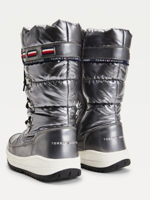 Metallic Lace-Up Snow | | Tommy Hilfiger