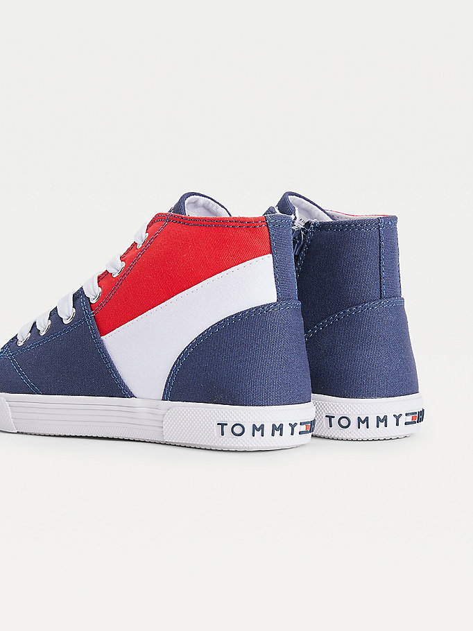 Tommy Hilfiger Bambina Scarpe Sneakers Sneakers alte Chunky sneakers alte in tela 
