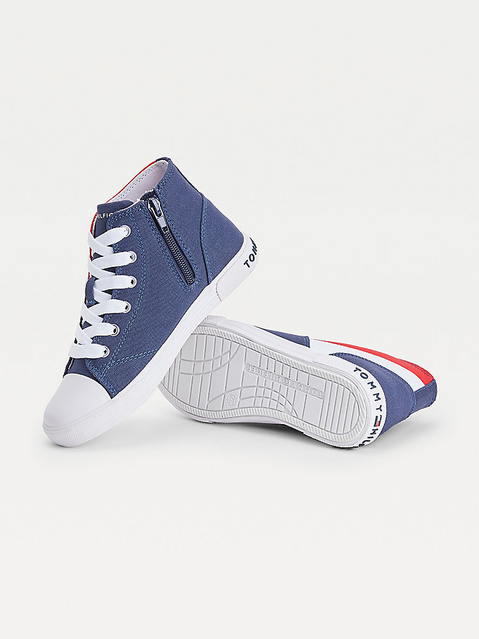 Chunky sneakers alte in tela Tommy Hilfiger Bambina Scarpe Sneakers Sneakers alte 