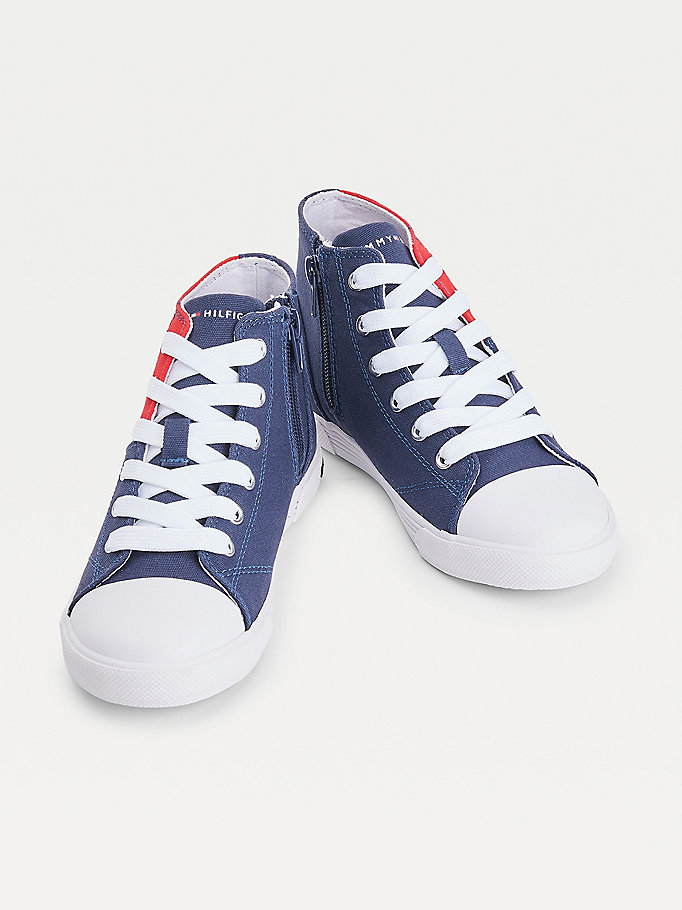 Chunky sneakers alte in tela Tommy Hilfiger Bambina Scarpe Sneakers Sneakers alte 