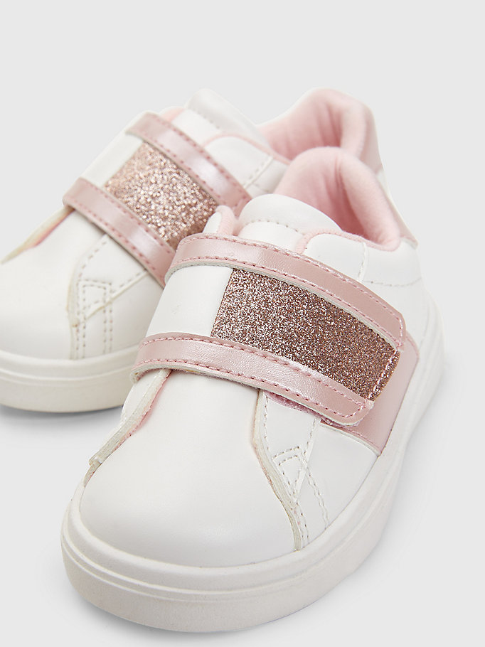 Tommy Hilfiger Bambina Scarpe Sneakers Sneakers con glitter Sneakers con bandierina in glitter 