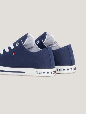 Blue tommy on sale hilfiger trainers