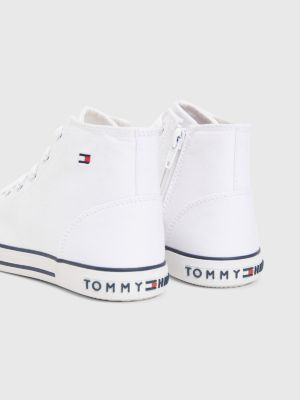 Zapatillas con cordones y logo | BLANCO | Hilfiger