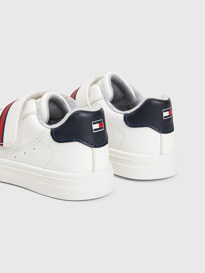 Flag Logo Low-Top Trainers