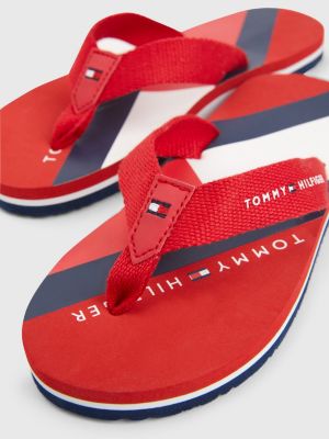 Chanclas con diseño block | ROJO | Tommy Hilfiger