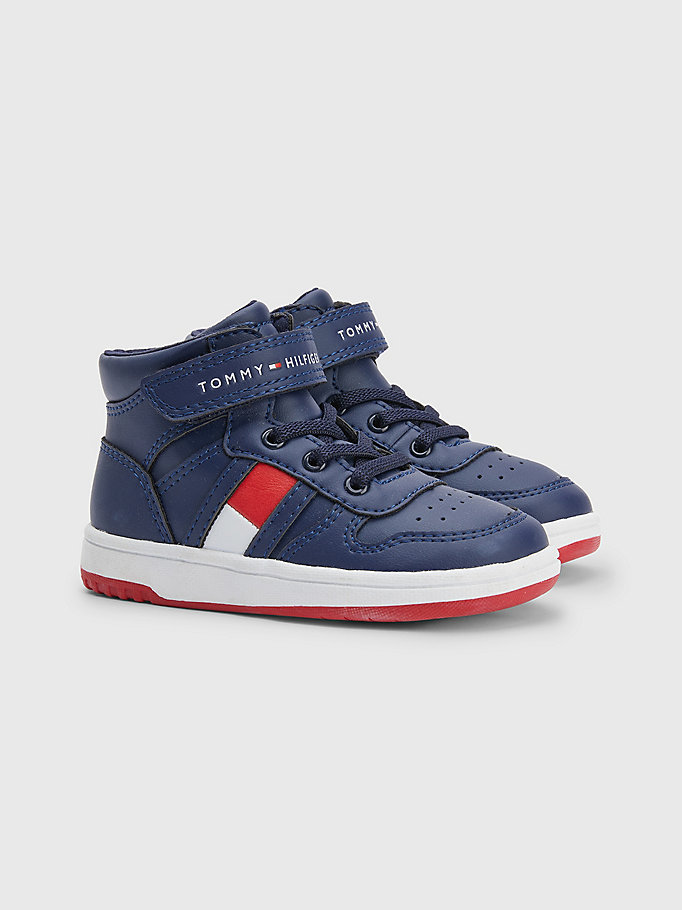Sneakers alte color block Tommy Hilfiger Bambino Scarpe Sneakers Sneakers alte 