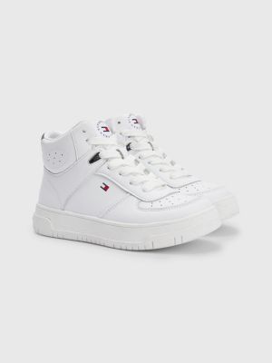 Tommy Hilfiger Sneakers Basket White (YBR) Little